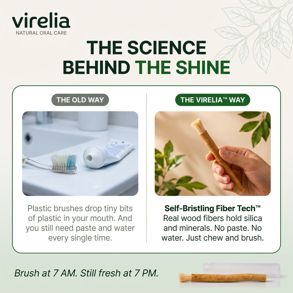 Virelia™ Miswak Sticks for Teeth
