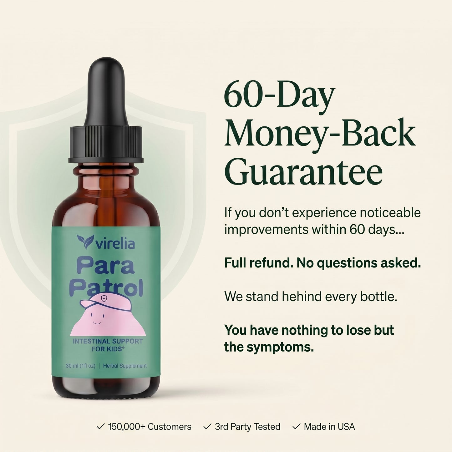 Virelia™ – Black Walnut Wormwood Clove Parasite Cleanse
