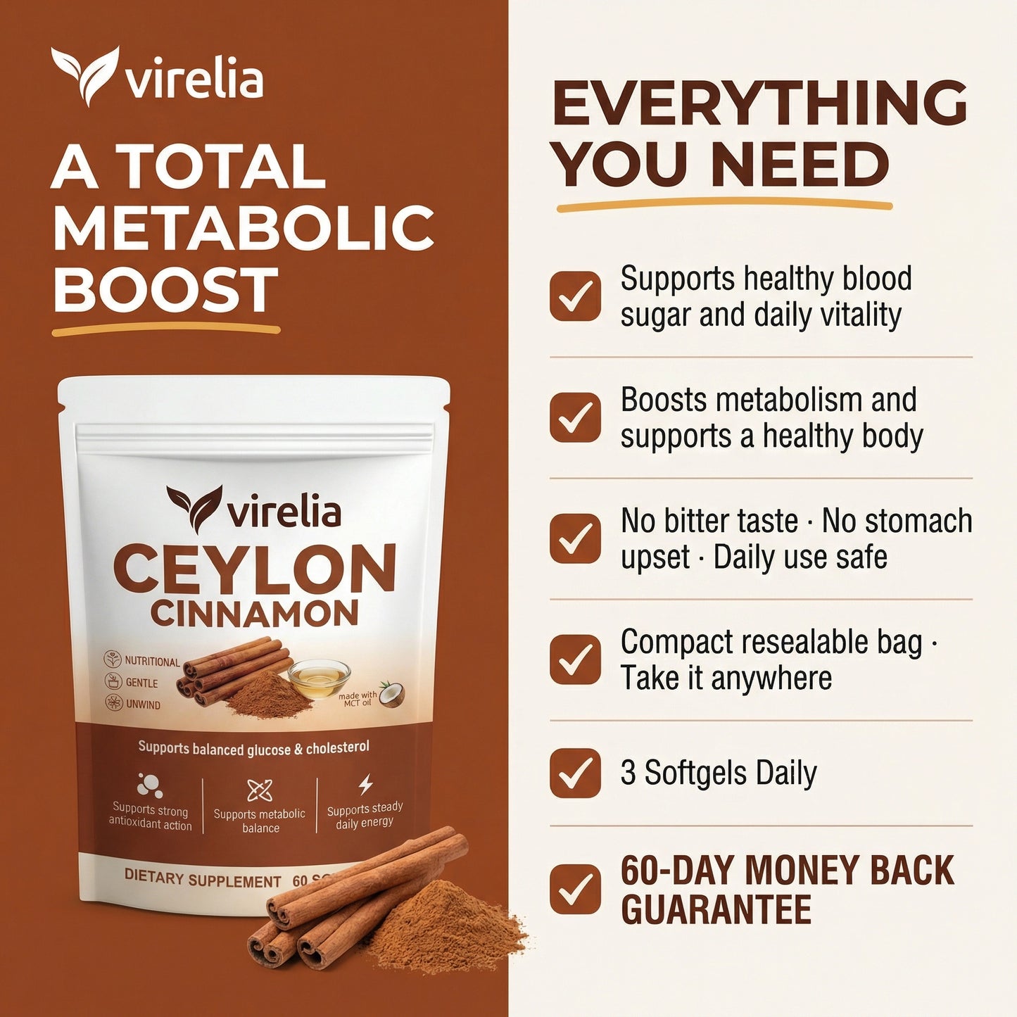 Virelia™ Ceylon Cinnamon