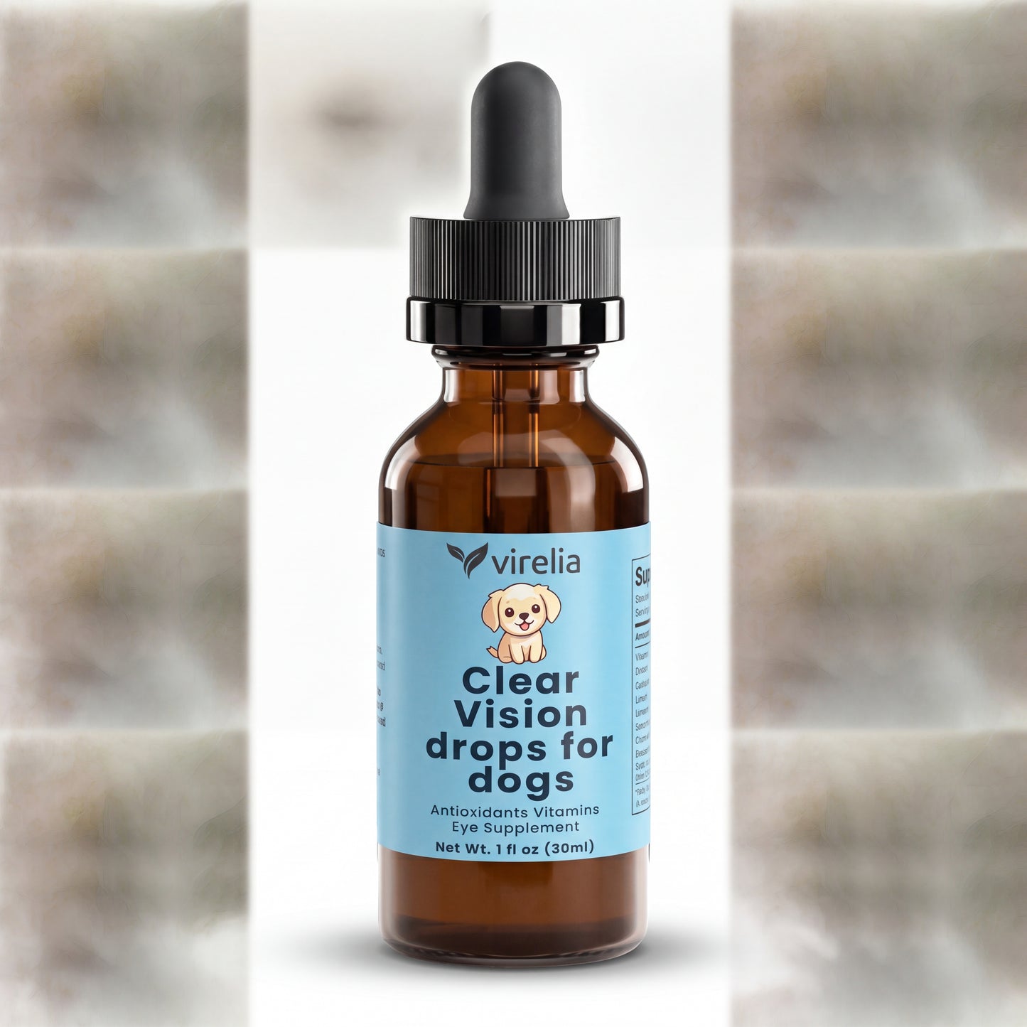 Virelia™ Clear Vision Drops for Dogs
