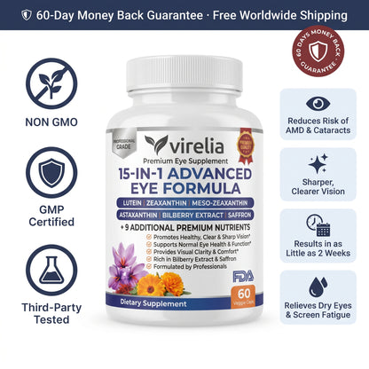 Virelia™ 15 in 1 Advanced Eye Formula
