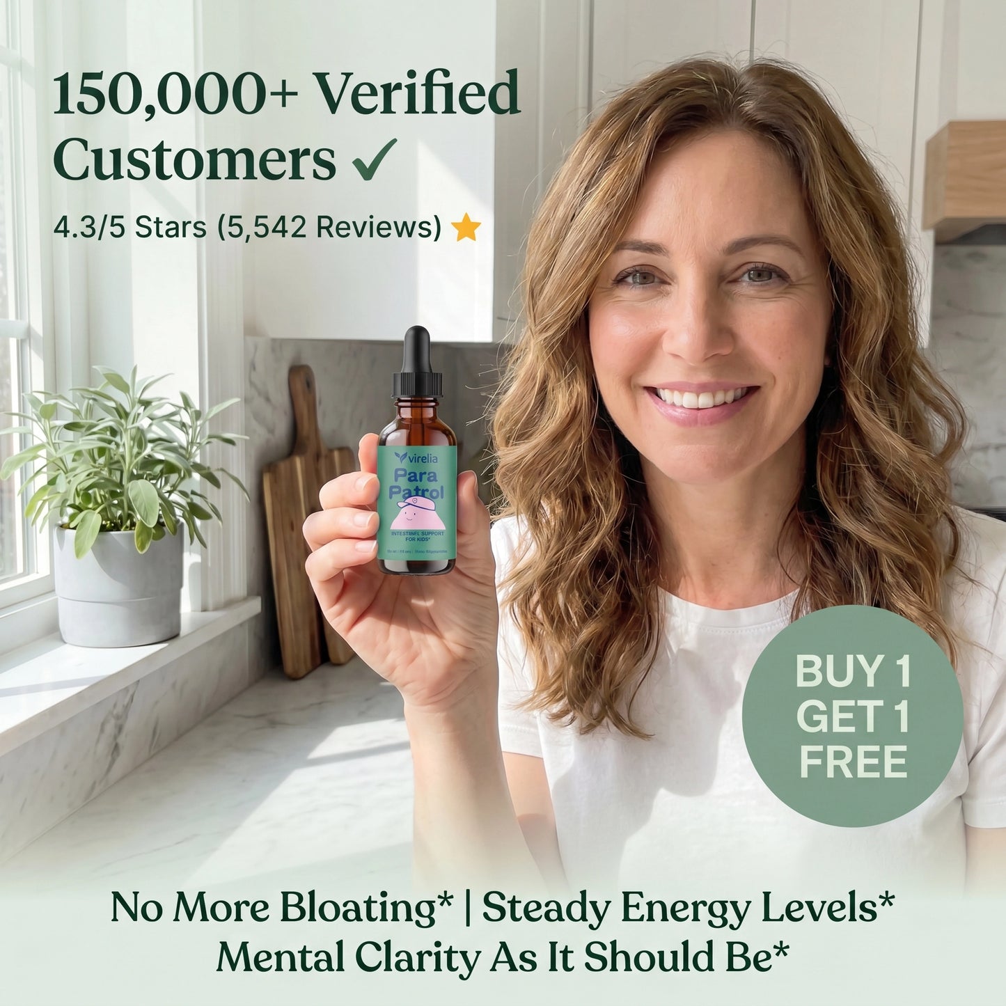 Virelia™ – Black Walnut Wormwood Clove Parasite Cleanse