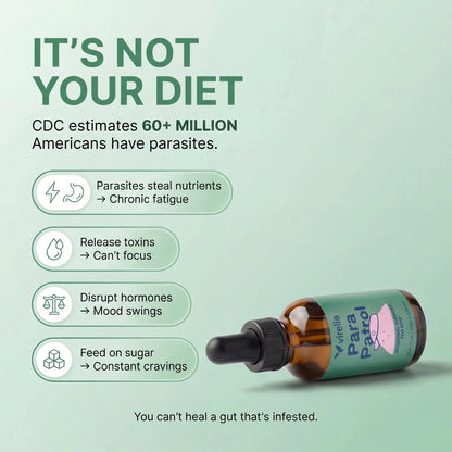 Virelia™ – Black Walnut Wormwood Clove Parasite Cleanse