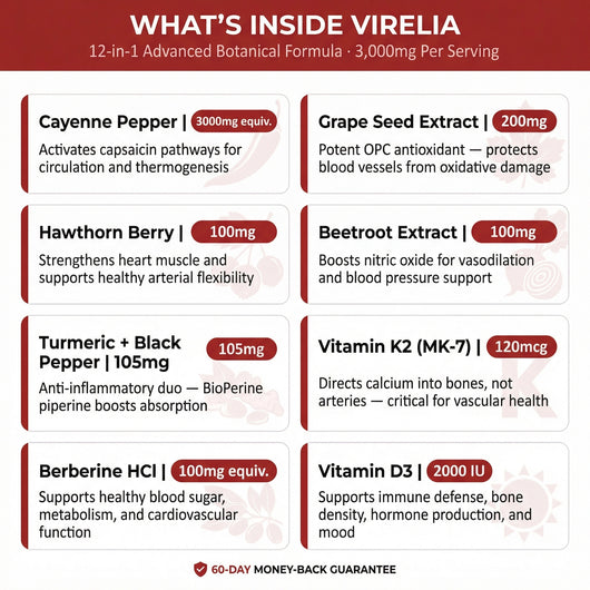 Virelia™ - Cayenne Pepper Softgels