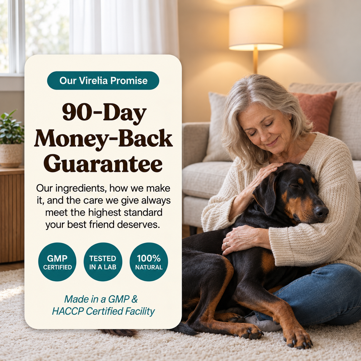 CalmGut™ Postbiotic Chews - Chicken Flavor
