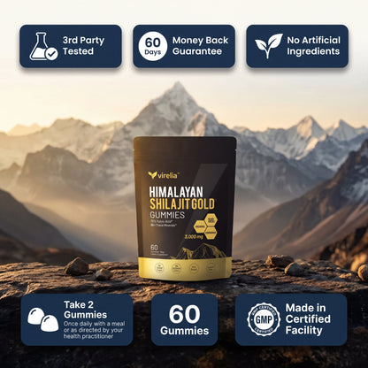 Virelia™ Himalayan Natural Shilajit Gummies