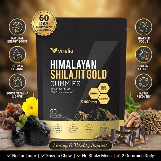 Virelia™ Himalayan Natural Shilajit Gummies