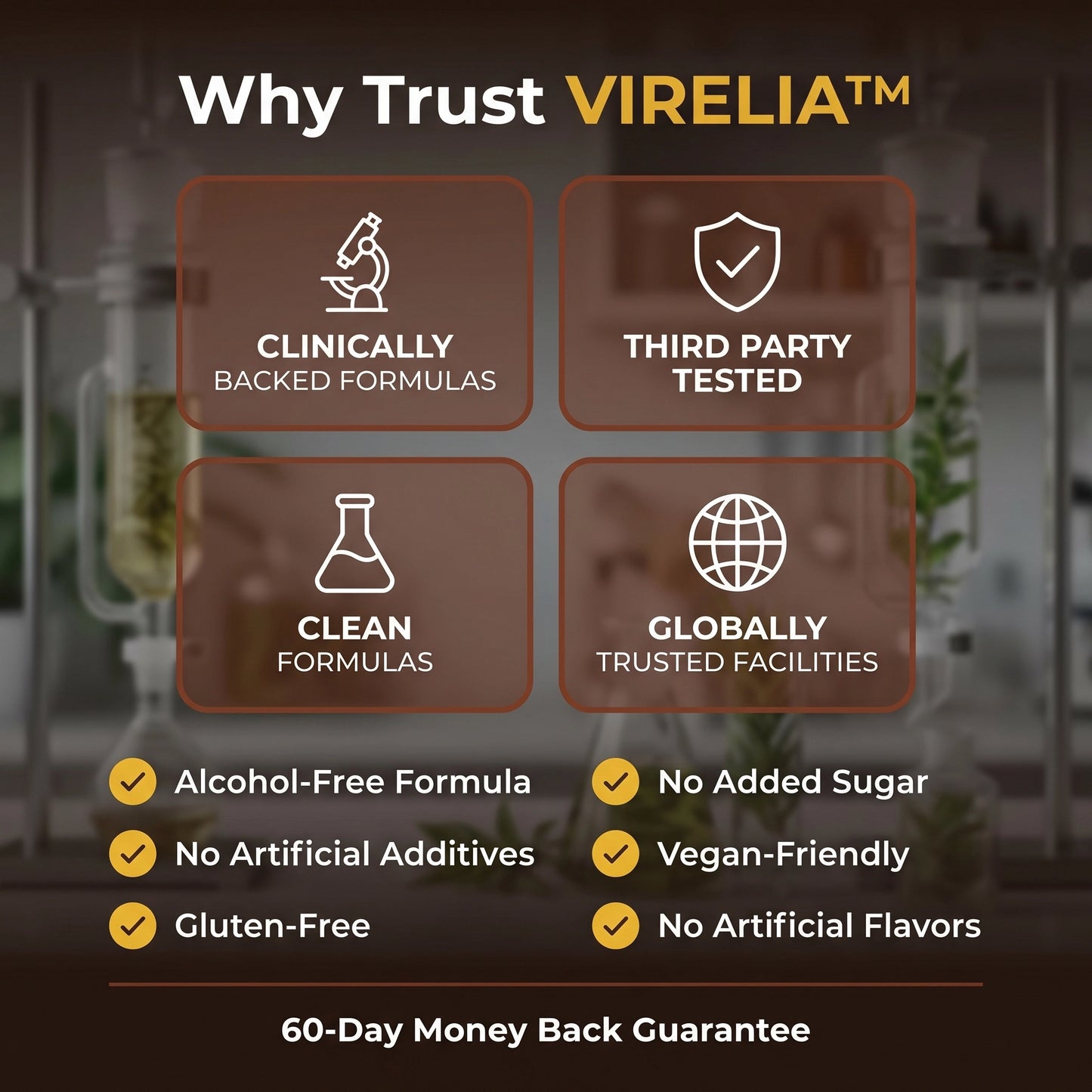Virelia™ — Black Walnut Wormwood