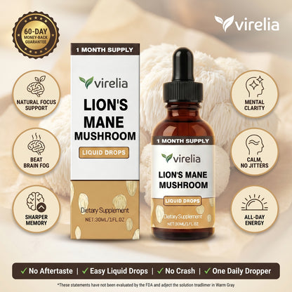 Virelia™ Lion's Mane Mushroom Liquid Drops