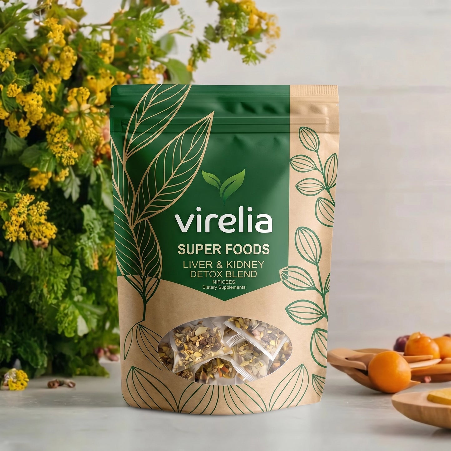 Virelia™ – Dandelion Goji Berry Tea