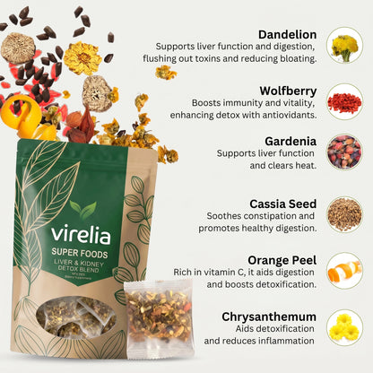 Virelia™ – Dandelion Goji Berry Tea
