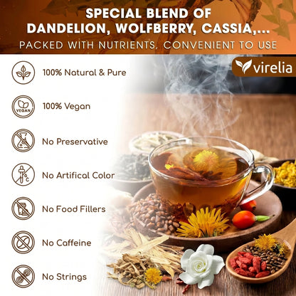 Virelia™ – Dandelion Goji Berry Tea