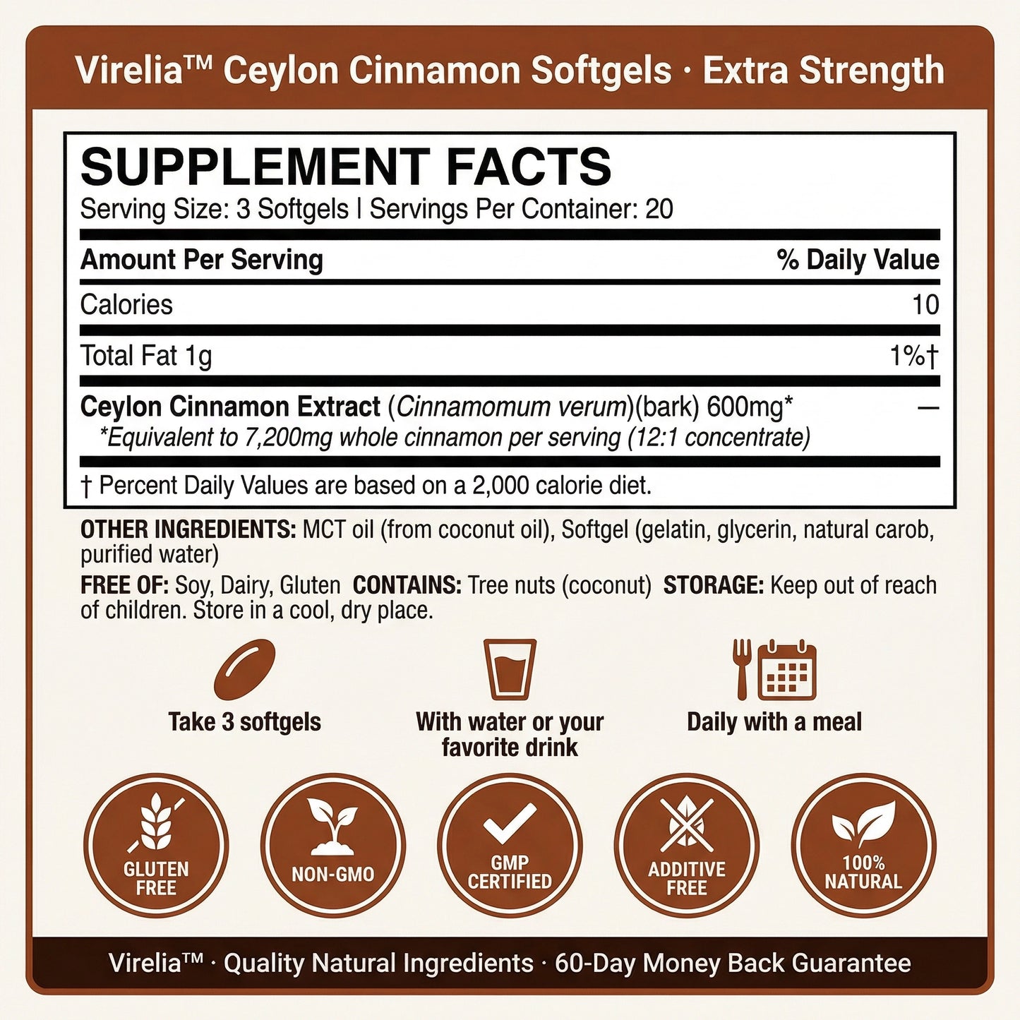Virelia™ Ceylon Cinnamon