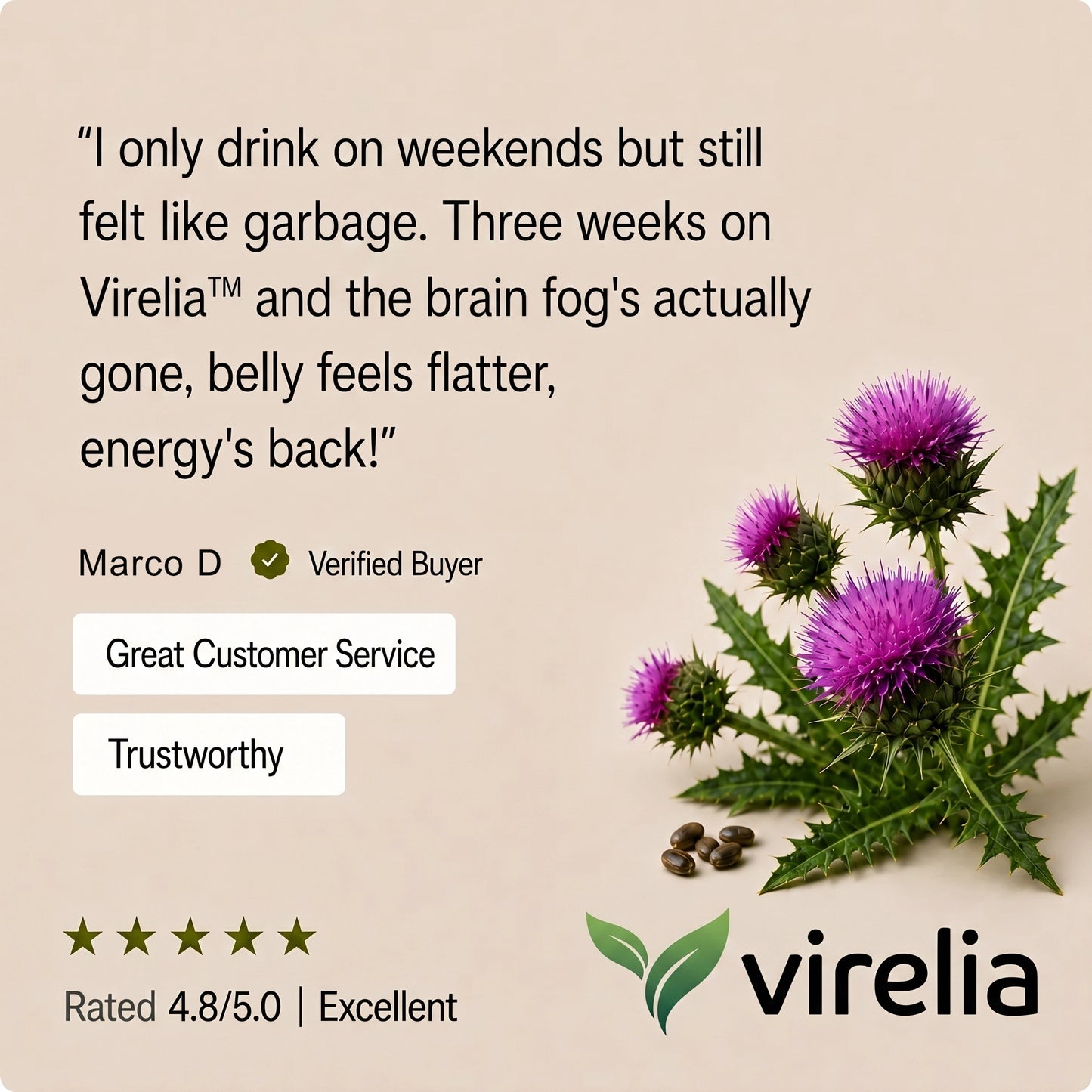 Virelia™ - Milk Thistle Support