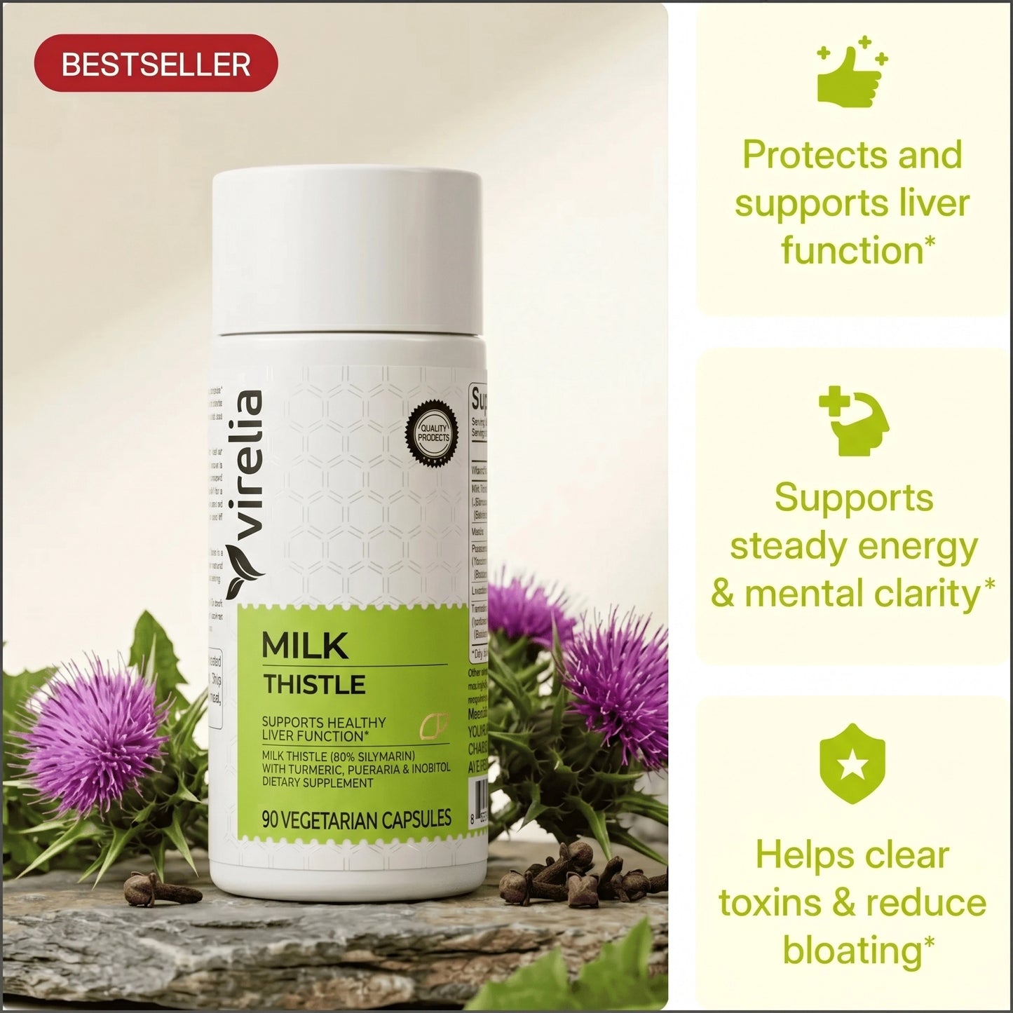 Virelia™ - Milk Thistle Support