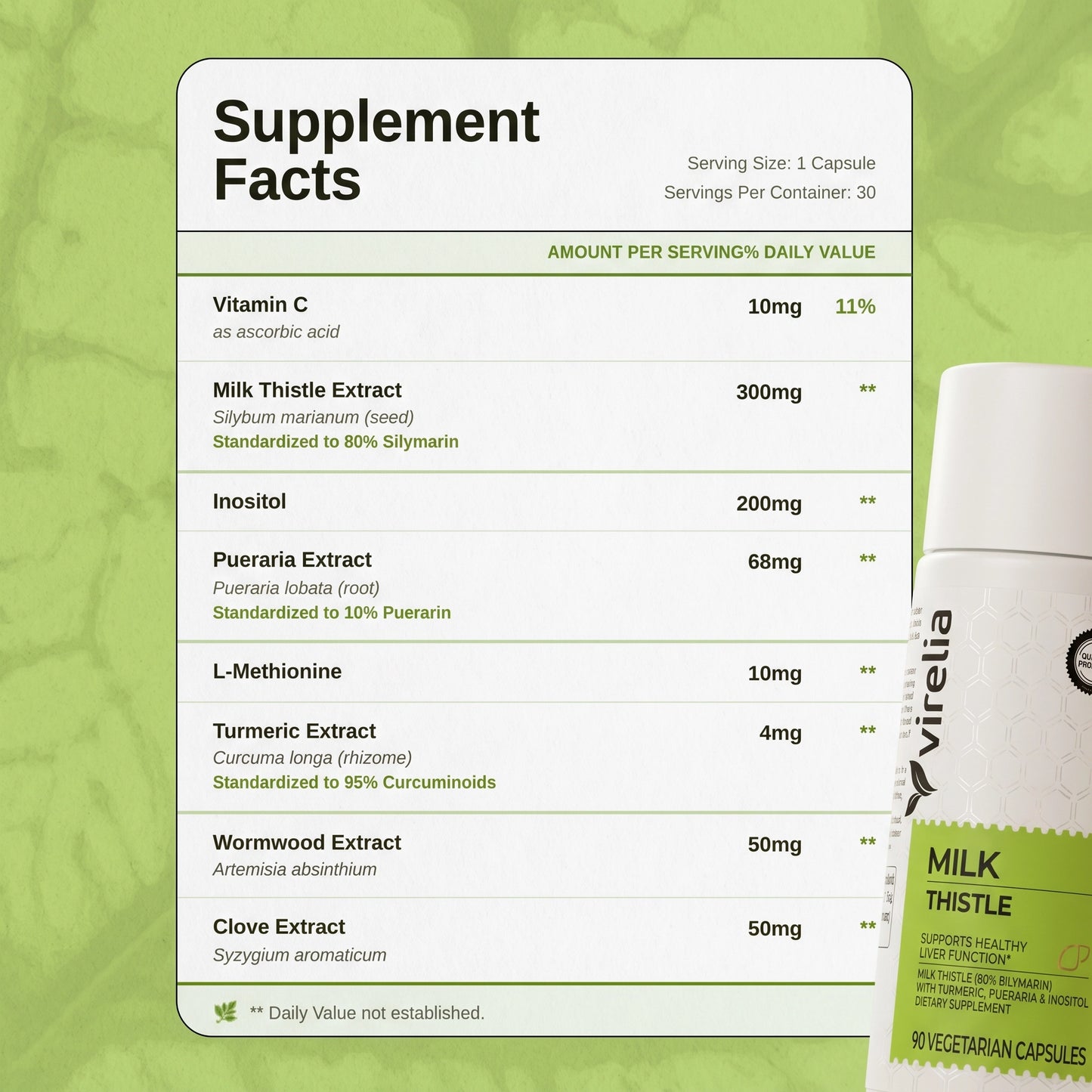 Virelia™ - Milk Thistle Support